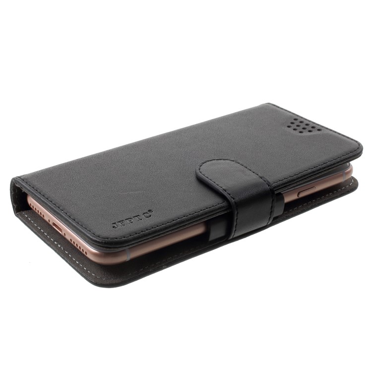 Universal Wallet Leather Mobile Phone Case for Samsung Galaxy J3 (2017)/LG K8 (2017) etc 5.0 inch Smartphone-2