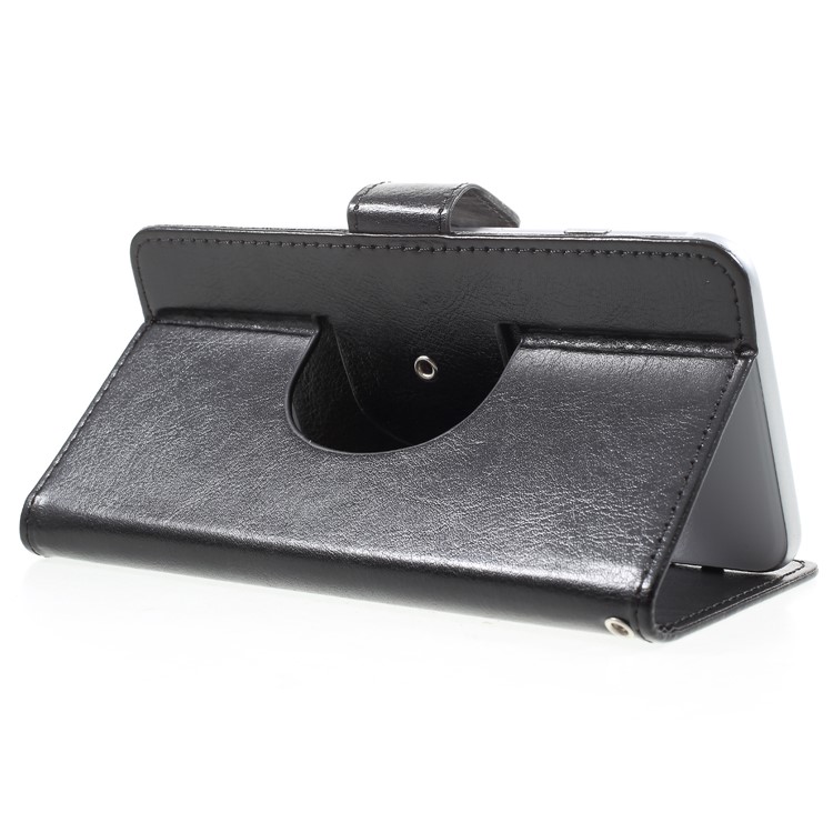 100pcs / Lot A1 Saco De Cartão De Suporte De Couro Caso Universal Para Iphone 8 Plus / Samsung S8 Plus Etc. - Preto-4