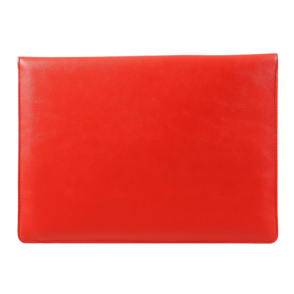 Elegant Series Sac à Manches de Tablette en Cuir Universelle Sac Pour Ipad Mini 4, Taille: 23x15cm - Rouge