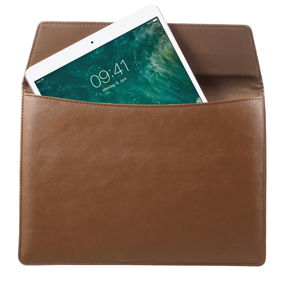 Elegant Series Universal Leather Case Tablet Sleeve Bag for iPad mini 4, Size: 23x15cm - Coffee-4