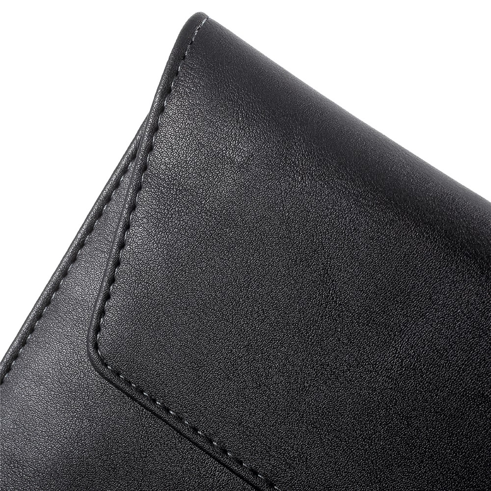Elegant Series Universal Leather Laptop Sleeve Pouch Bag for Macbook Air/Pro 13.3 Inch, Size: 36x25cm - Black-8