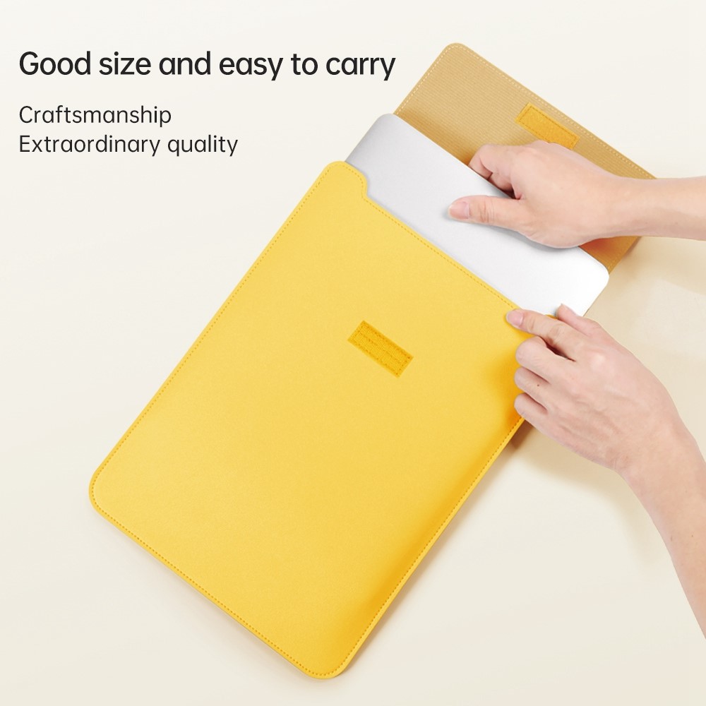 13-inch Universal Large Capacity Leather Case Bag for Phone Tablets - Black-5