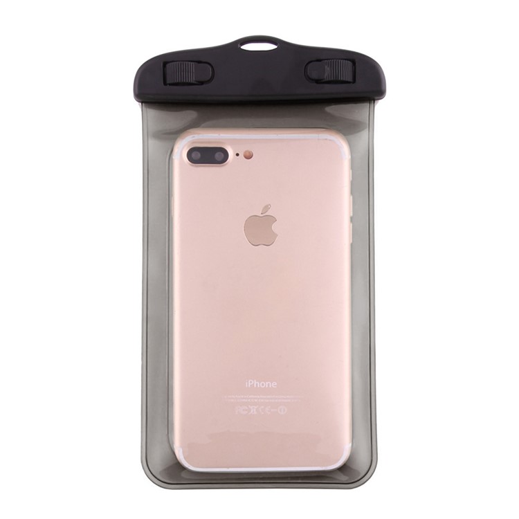 HAWEEL HWL-7002 Universal Waterproof Bag Pouch Case for iPhone X/8 Plus, Size: 21 x 11.5 x 1.2cm - Grey-3