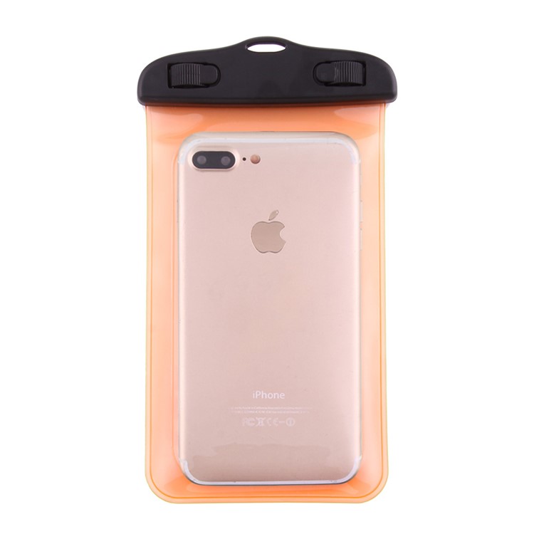 Funda Universal HAWEEL HWL-7002 Para Bolso Para Iphone X / 8 Plus, Tamaño: 21 X 11.5 X 1.2cm - Naranja-3