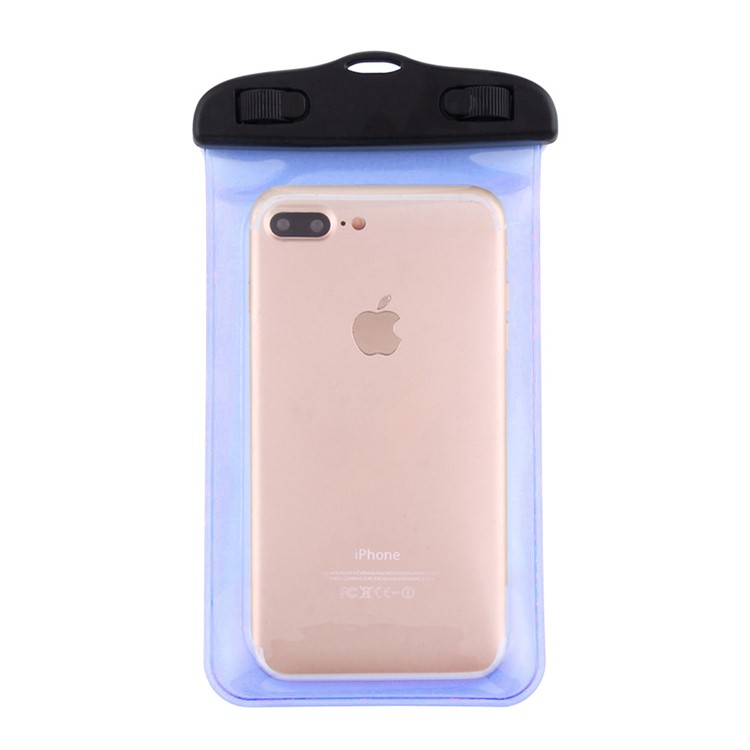 Funda HAWEEL HWL-7002 Universal Impermeable Para El Iphone X / 8 Plus, Tamaño: 21 X 11.5 X 1.2cm - Azul-3