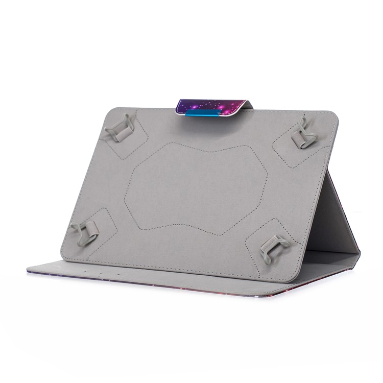 Custodia Per Portafoglio In Pelle Con Stampa Universale Modello Per Tablet PC Da 8 Pollici - Modello Colorized-6