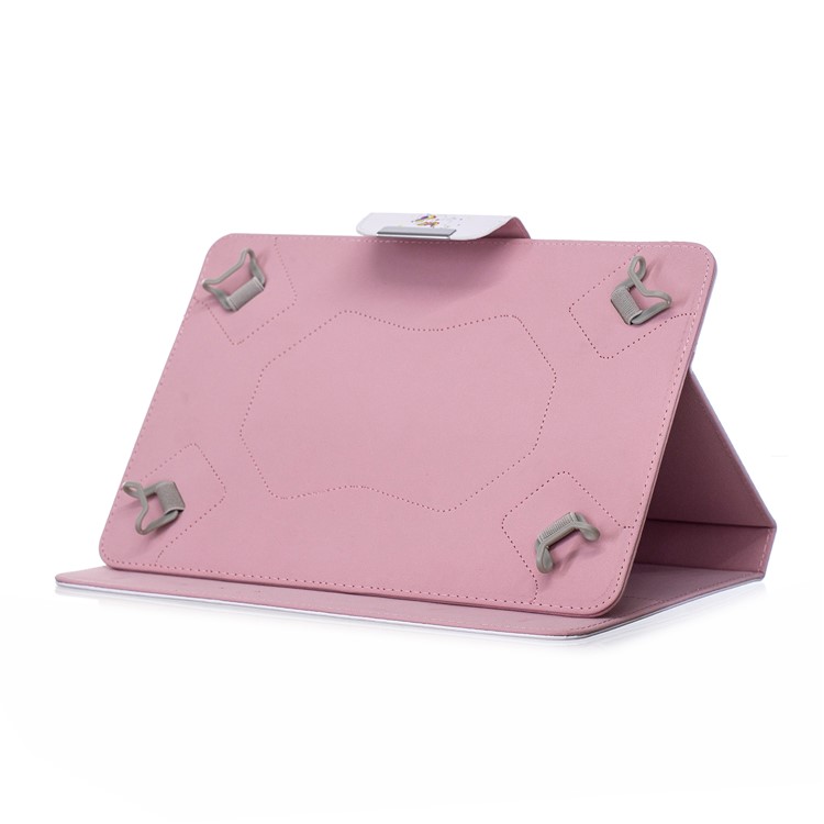 Musterdruck Universal-Leder-Etui Für 10-Zoll-Tablet-PC - Einhörner Und Sterne-5