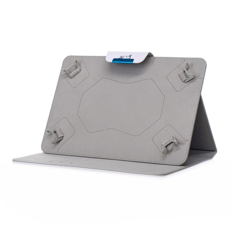 Padrão De Impressão De Couro Universal Caso Titular Do Cartão Para PC Tablet De 7 Polegadas - Teste Padrão Dos Desenhos Animados-5