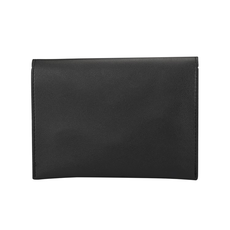 Borsa A Tracolla In Pelle PU Per Huawei Mate 10 Pro / Galaxy S9 Plus, Dimensioni: 18,5x13cm - Nero-3