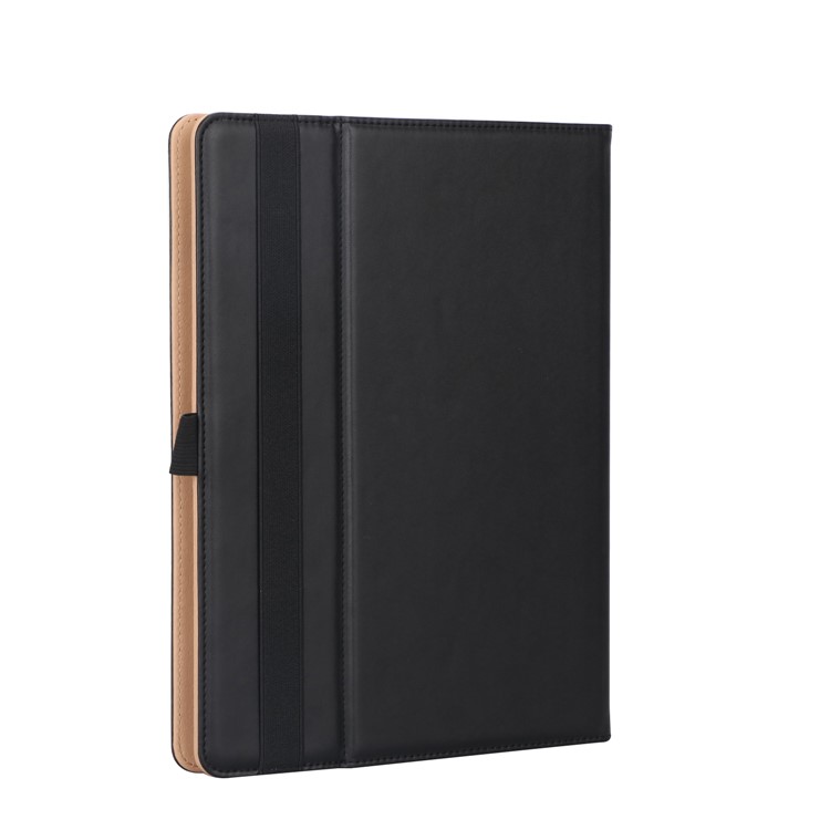 Suporte Dobrável PU Capa Protetora De Couro Com Alça De Mão Para Huawei Mediapad M5 10 - Preto-6