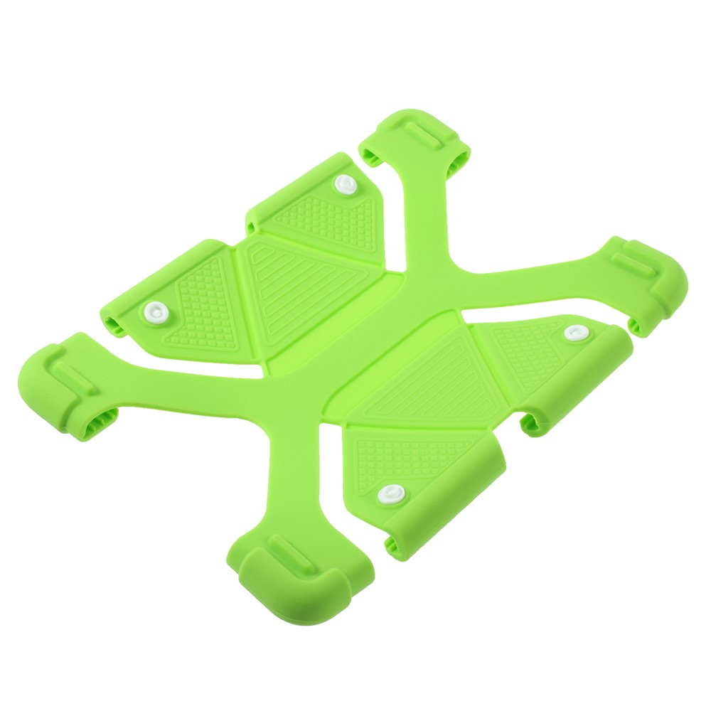 Cubierta De Protector Flexible De Silicona Universal De La Tableta Para IPad 9.7 (2018) / Pro 10.5 (2017) / Tableta Dentro De 8.9-12 Pulgadas - Verde