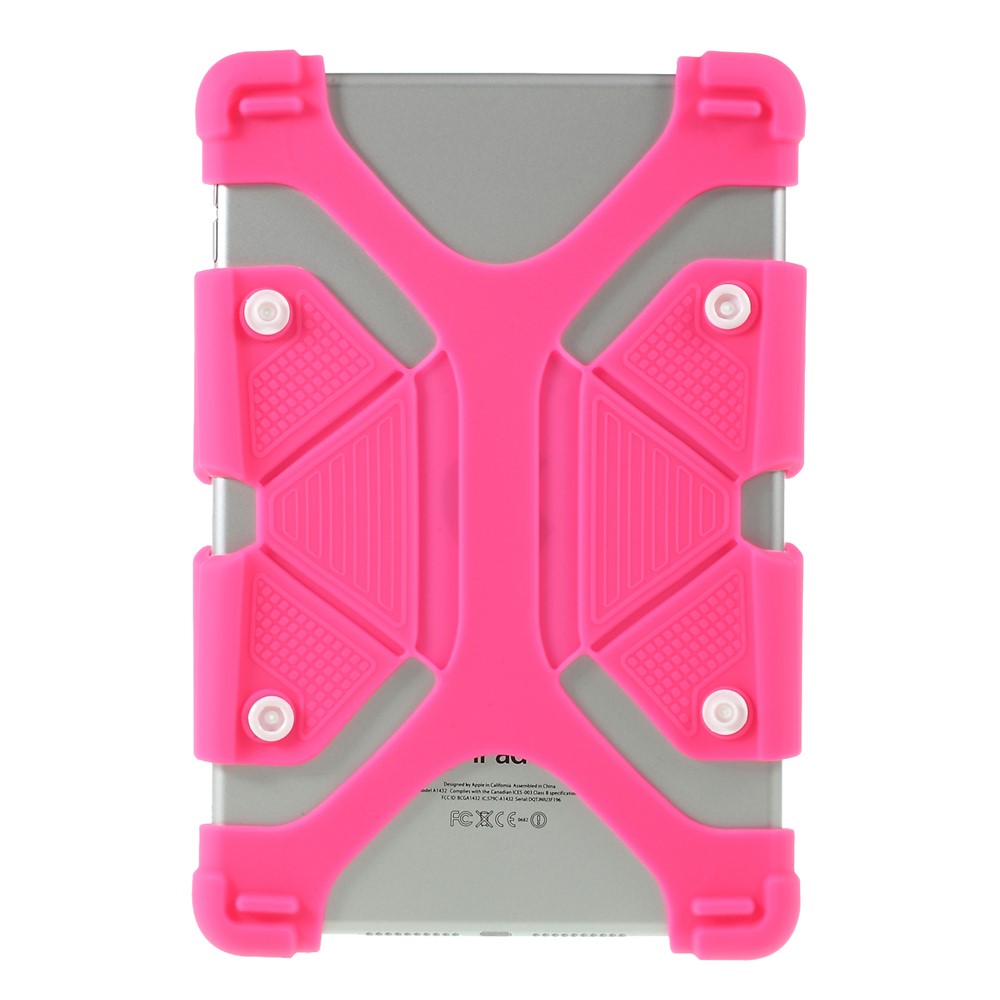 Coque Universelle Pour Tablette En Silicone Pour Ipad 9.7 (2018) / Pro 10.5 (2017) - Rose-1