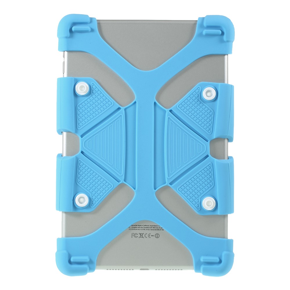 Housse Universelle De Protection En Silicone Pour IPad 9.7 (2018) / Pro 10.5 (2017) - Bleu-1