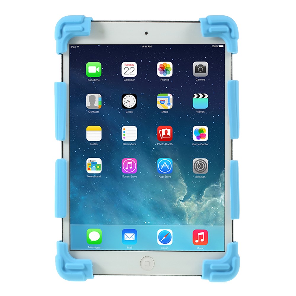 Housse Universelle De Protection En Silicone Pour IPad 9.7 (2018) / Pro 10.5 (2017) - Bleu-2