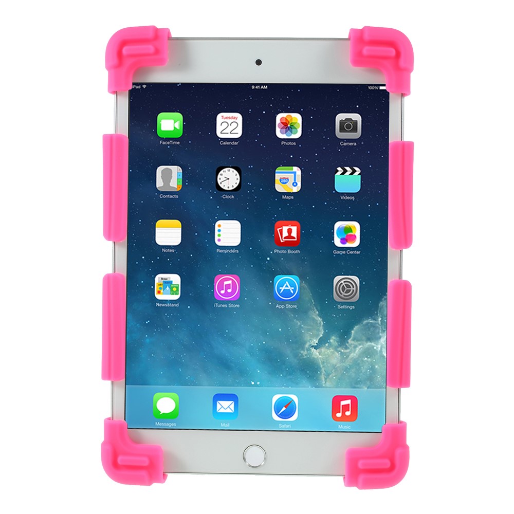 Universal Silicone Flexible Protector Casing for Lenovo Tab 4 8 / Xiaomi Mi Pad 4 - Rose-2