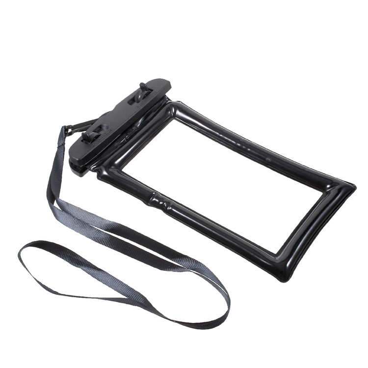 Copertura Del Sacchetto Impermeabile Cuscino Universale Da 6 Pollici Per Iphone Samsung Huawei Ecc. , Dimensioni: 175 X 95 Mm - Nero-8
