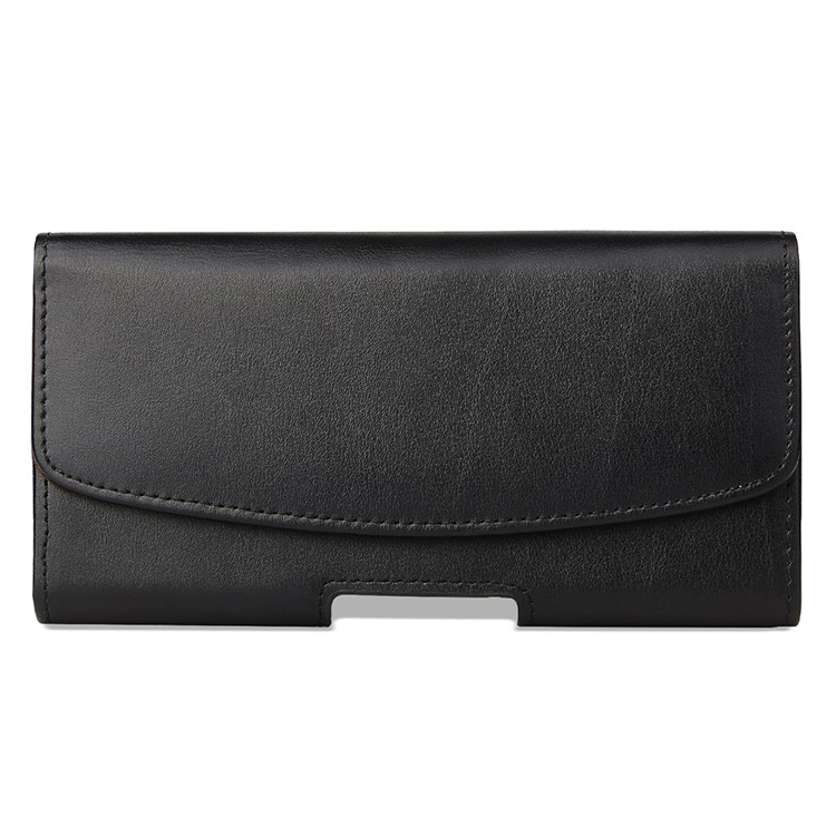 A2 5,5-5,7 Zoll Echtes Leder Gürteltasche Holster Pouch Für Iphone Samsung Huawei Etc.-3