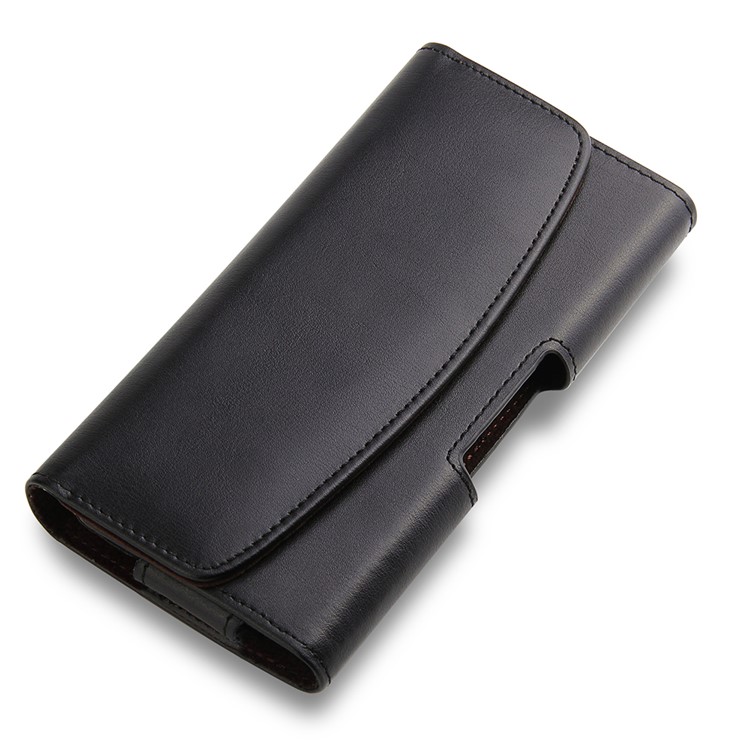 A2 5,5-5,7 Zoll Echtes Leder Gürteltasche Holster Pouch Für Iphone Samsung Huawei Etc.-4