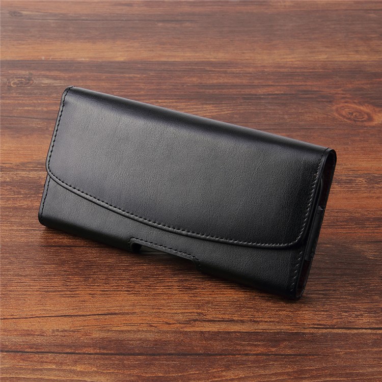 A2 5,5-5,7 Zoll Echtes Leder Gürteltasche Holster Pouch Für Iphone Samsung Huawei Etc.-8
