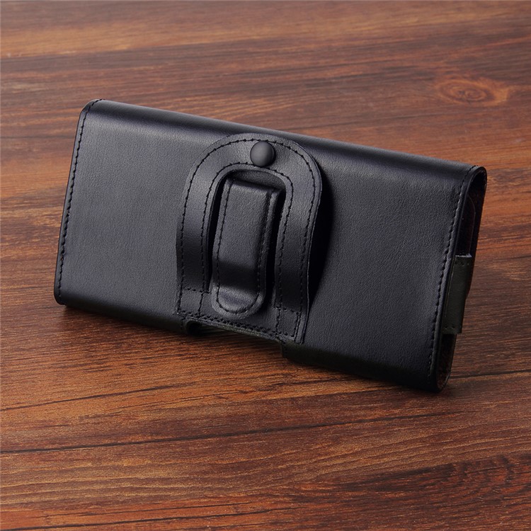 A2 5,5-5,7 Zoll Echtes Leder Gürteltasche Holster Pouch Für Iphone Samsung Huawei Etc.-9