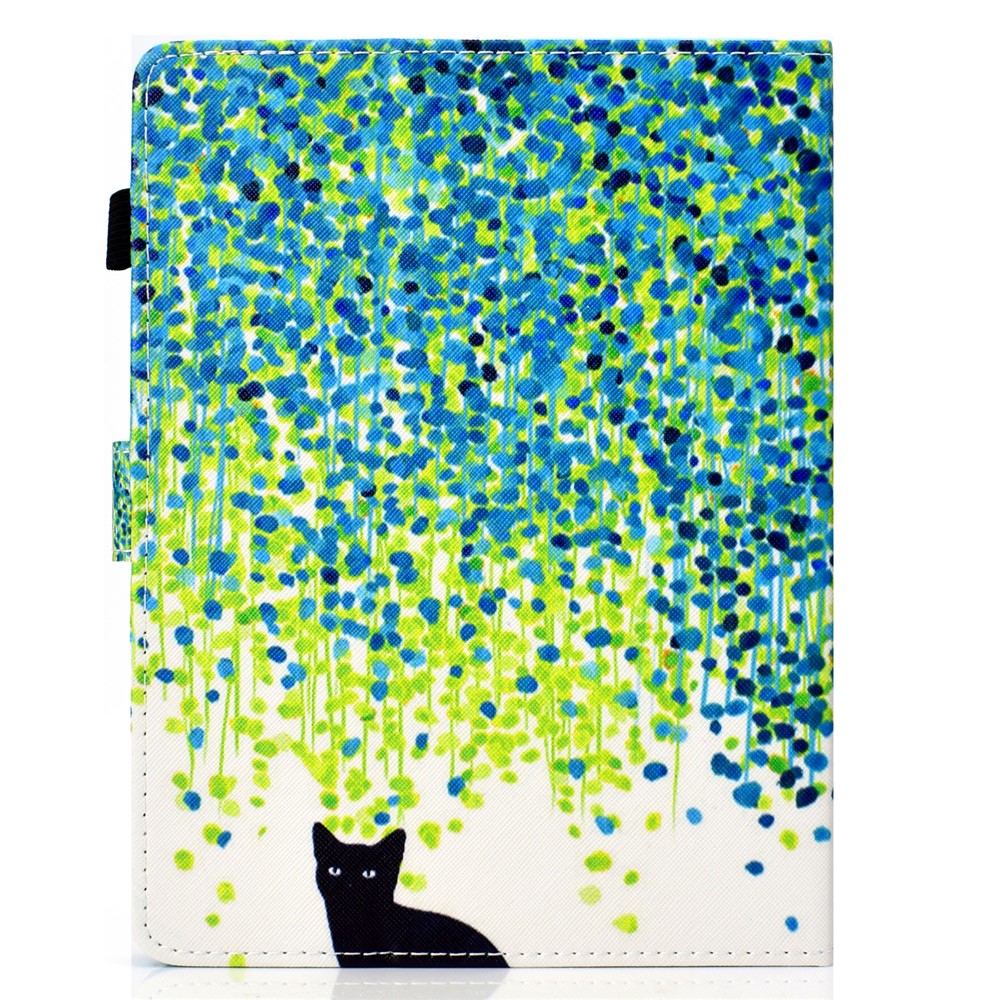 Patterned 10-inch Tablet Universal PU Leather Stand Shell for iPad 9.7 (2018) / Lenovo Tab 4 10 Plus etc - Cat and Dots-3
