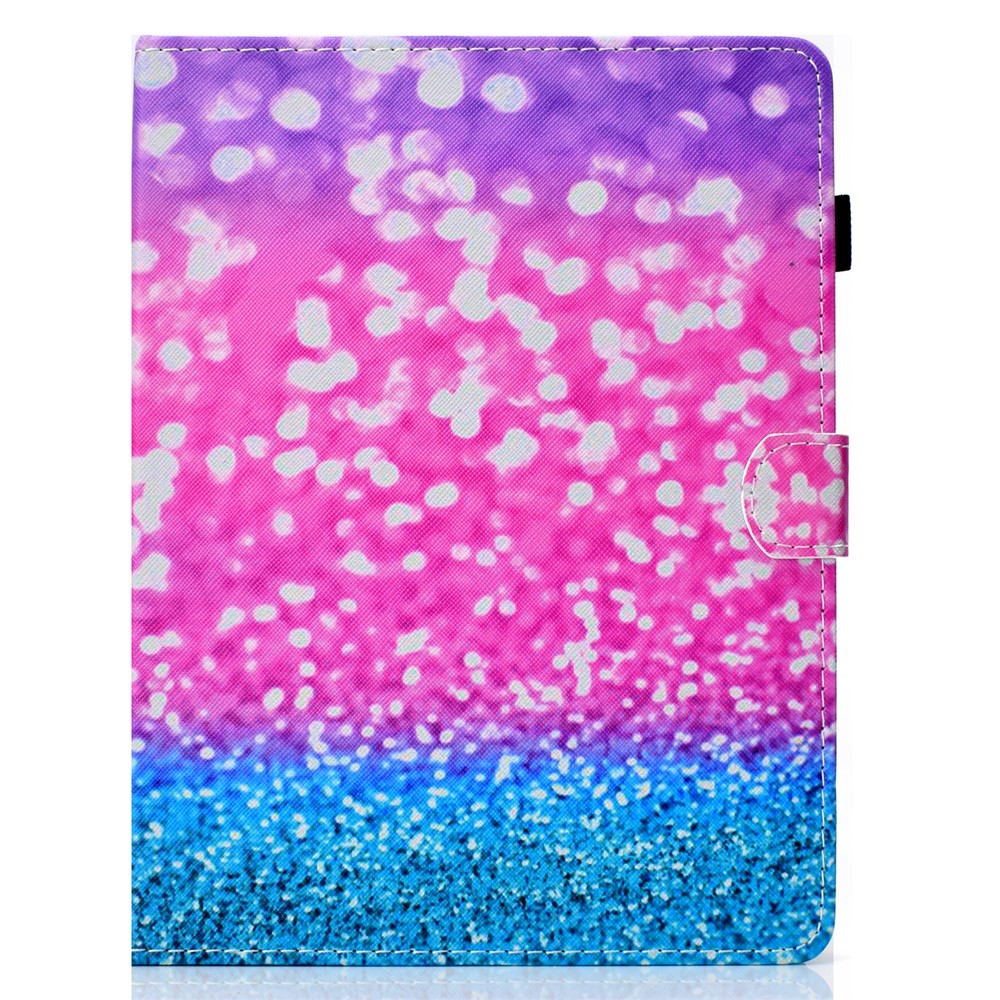 Shell de Support de Carte en Cuir Universal pu à Motifs de 10 Pouces Pour Ipad 9.7 (2018) / Lenovo Tab 4 10 Plus Etc. - Motif de Paillettes-2