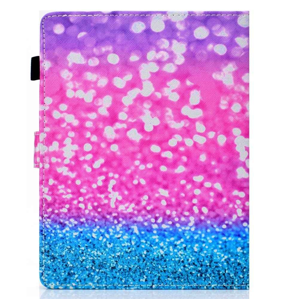 Shell de Support de Carte en Cuir Universal pu à Motifs de 10 Pouces Pour Ipad 9.7 (2018) / Lenovo Tab 4 10 Plus Etc. - Motif de Paillettes-3