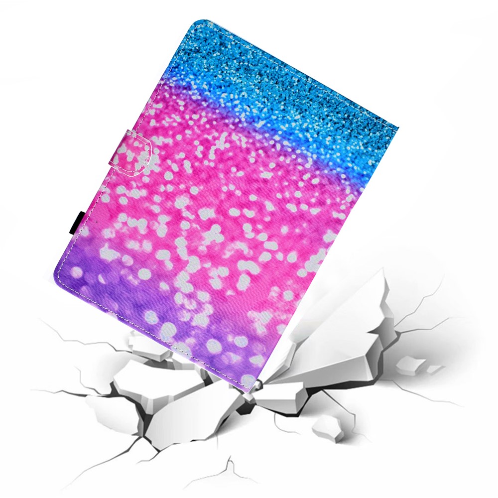 Patterned 10-inch Tablet Universal PU Leather Card Holder Shell for iPad 9.7 (2018) / Lenovo Tab 4 10 Plus etc - Glitter Pattern-5