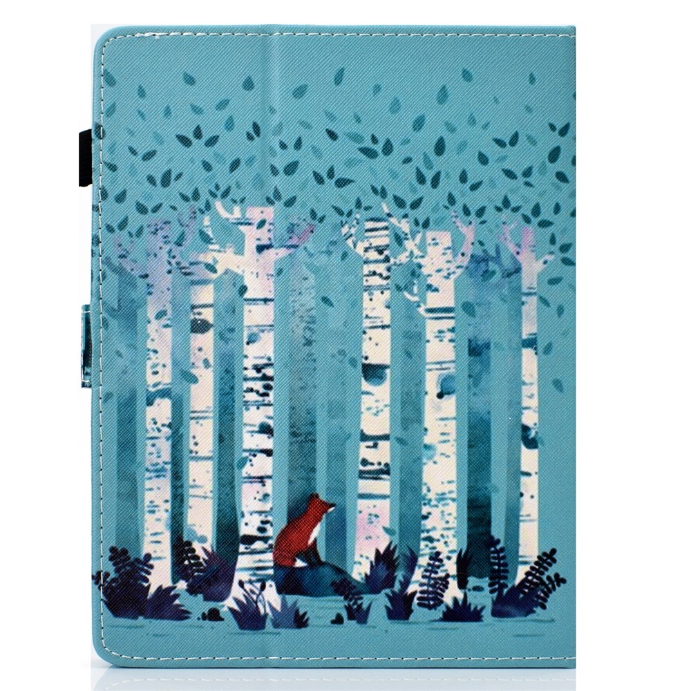 Patterned 10-inch Tablet Universal PU Leather Card Holder Cover for iPad 9.7 (2018) / Lenovo Tab 4 10 Plus etc - Forest-3