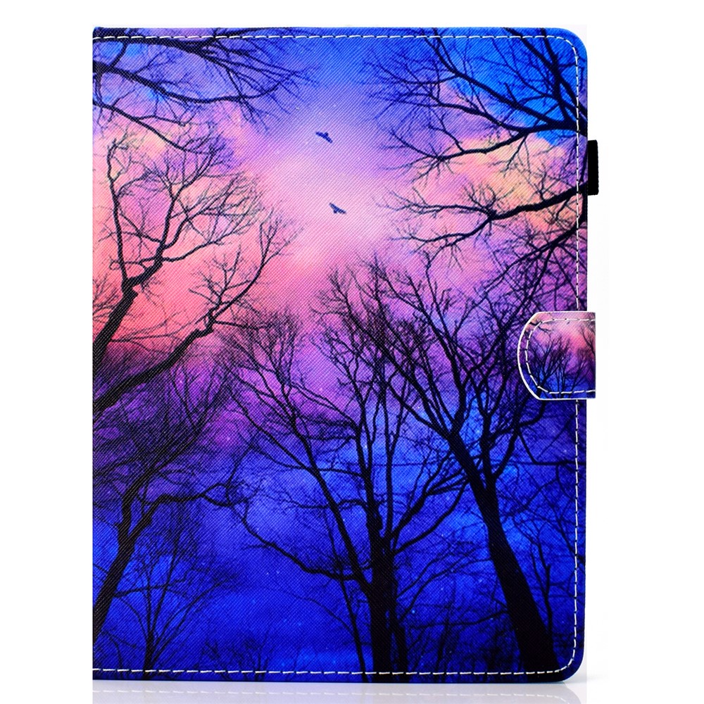 Gemusterte 10-Zoll-Tablette Universal PU Leder Schutzhülle Für Ipad 9.7 (2018) / Lenovo Tab 4 10 Plus Etc - Nacht Fallen-2
