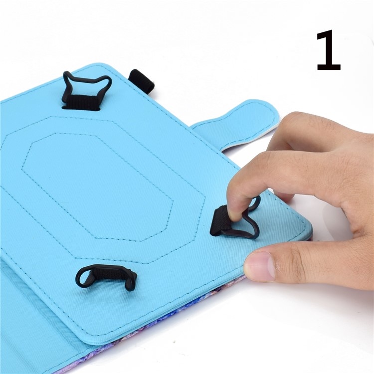 Patterned 10-inch Tablet Universal PU Leather Wallet Cell Phone Case for iPad 9.7 (2018) / Lenovo Tab 4 10 Plus etc - Sika Deer-7