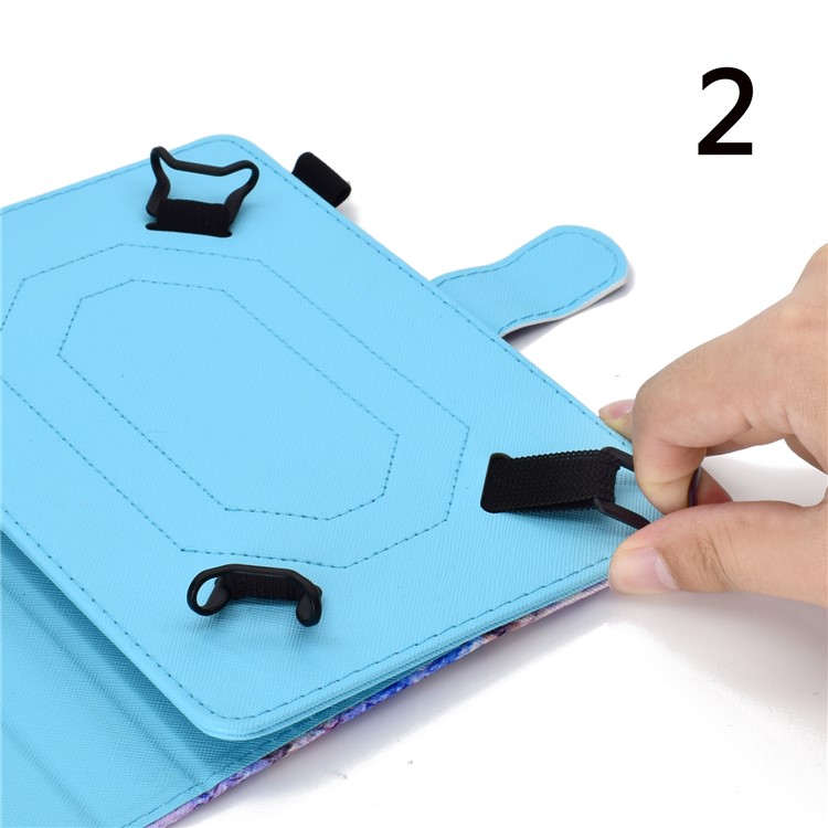 Patterned 10-inch Tablet Universal PU Leather Wallet Cell Phone Case for iPad 9.7 (2018) / Lenovo Tab 4 10 Plus etc - Sika Deer-8