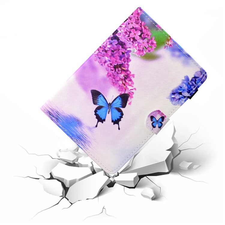 Patterned Universal 8-inch Tablet PU Leather Wallet Protective Case for Lenovo Tab 4 8, etc - Butterfly-6
