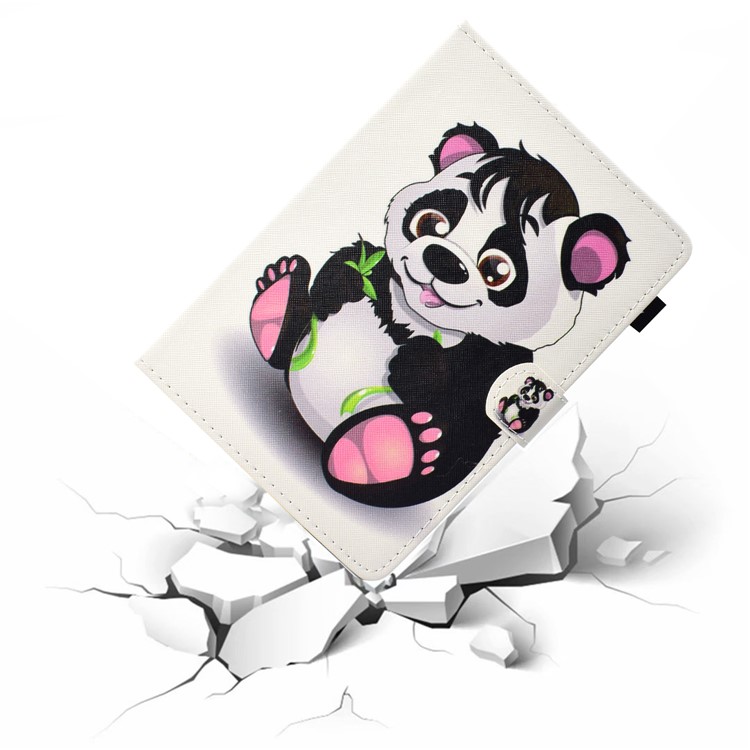 Patterned Universal 8-inch Tablet PU Leather Magnetic Wallet Case for Lenovo Tab 4 8, etc - Panda-6