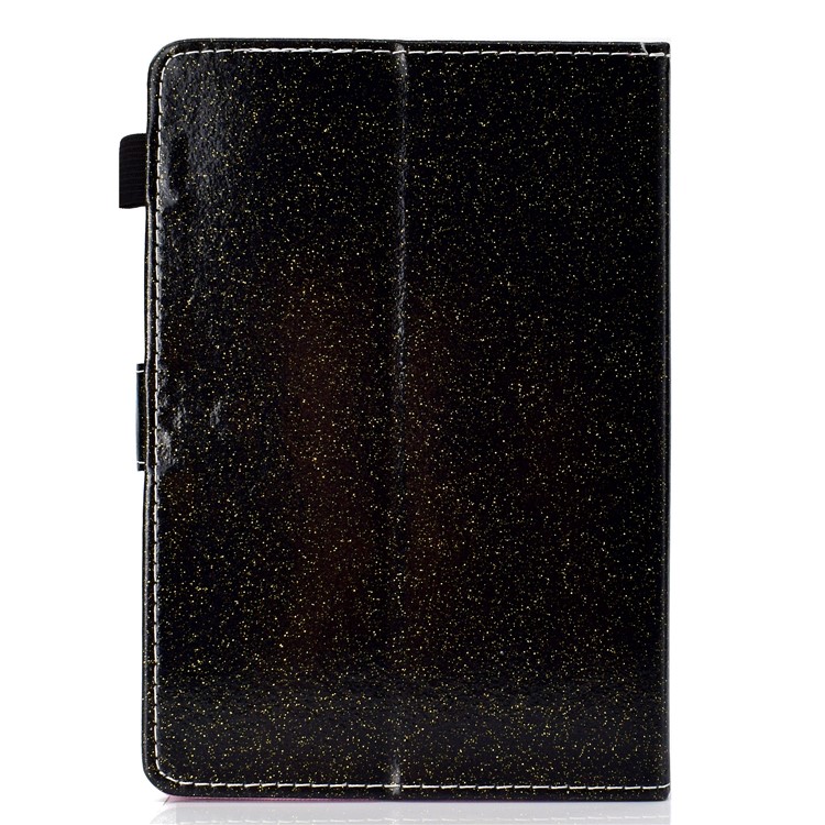 8-inch Flash Powder Universal PU Leather Stand Case for Huawei MediaPad T3 8.0 etc - Black-4