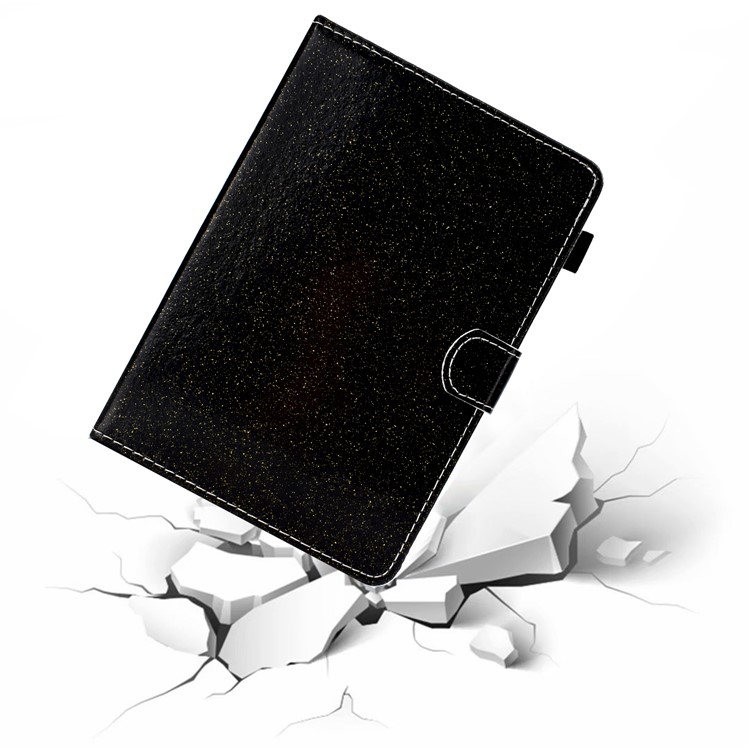 8-inch Flash Powder Universal PU Leather Stand Case for Huawei MediaPad T3 8.0 etc - Black-9