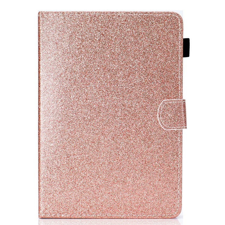 8-inch Flash Powder Universal PU Leather Card Slots Shell for Huawei MediaPad T3 8.0 etc - Rose Gold-3