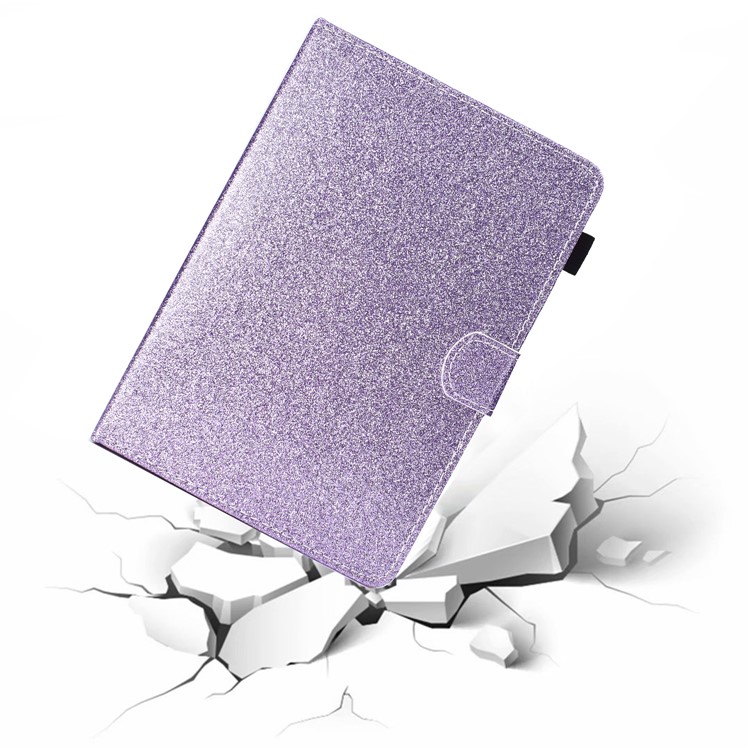 8-inch Flash Powder Universal PU Leather Stand Tablet Cover for Huawei MediaPad T3 8.0 etc - Purple-8