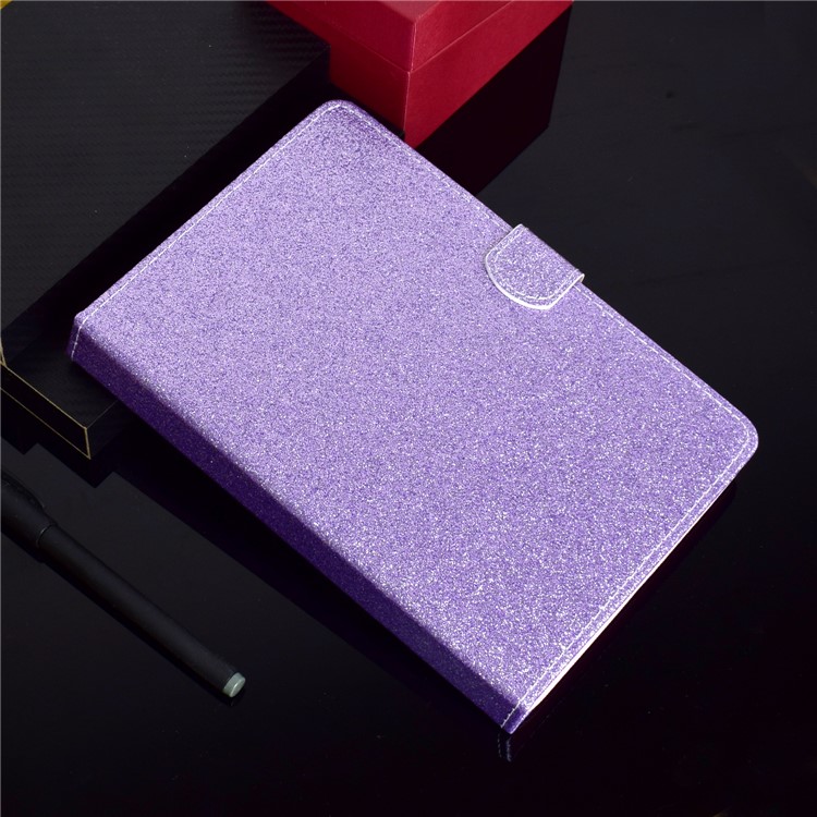 8-inch Flash Powder Universal PU Leather Stand Tablet Cover for Huawei MediaPad T3 8.0 etc - Purple-9