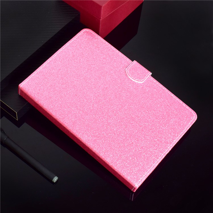 7-inch Flash Powder Universal PU Leather Stand Cover for Huawei MediaPad T2 7.0 etc - Pink-10