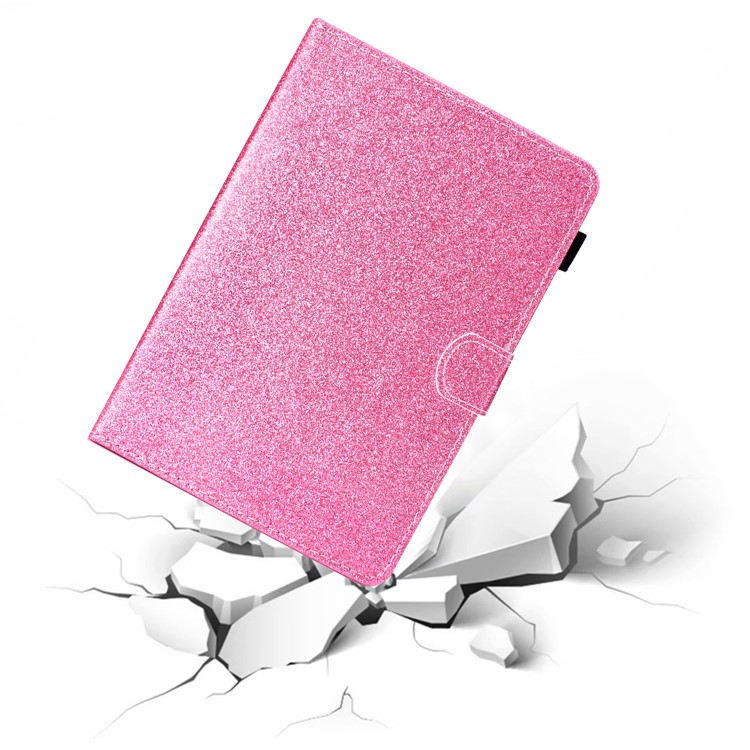 7-inch Flash Powder Universal PU Leather Stand Cover for Huawei MediaPad T2 7.0 etc - Pink-9