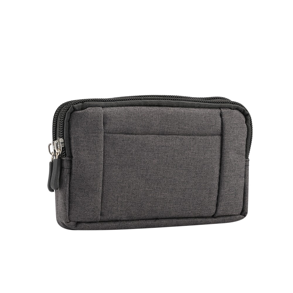 6.4 Polegada Ao Ar Livre Tactical Molle Malote Pacote De Cintura Utilitário Esportivo Gadget Telefone Saco - Preto-2