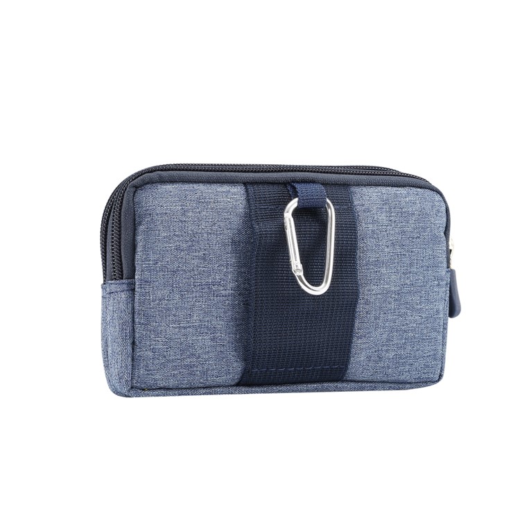 6.4 Pulgadas Al Aire Libre Tactical Molle Jeans Paño Bolsa Cintura Paquete Utilidad Gadget Bolso Del Teléfono - Azul-3