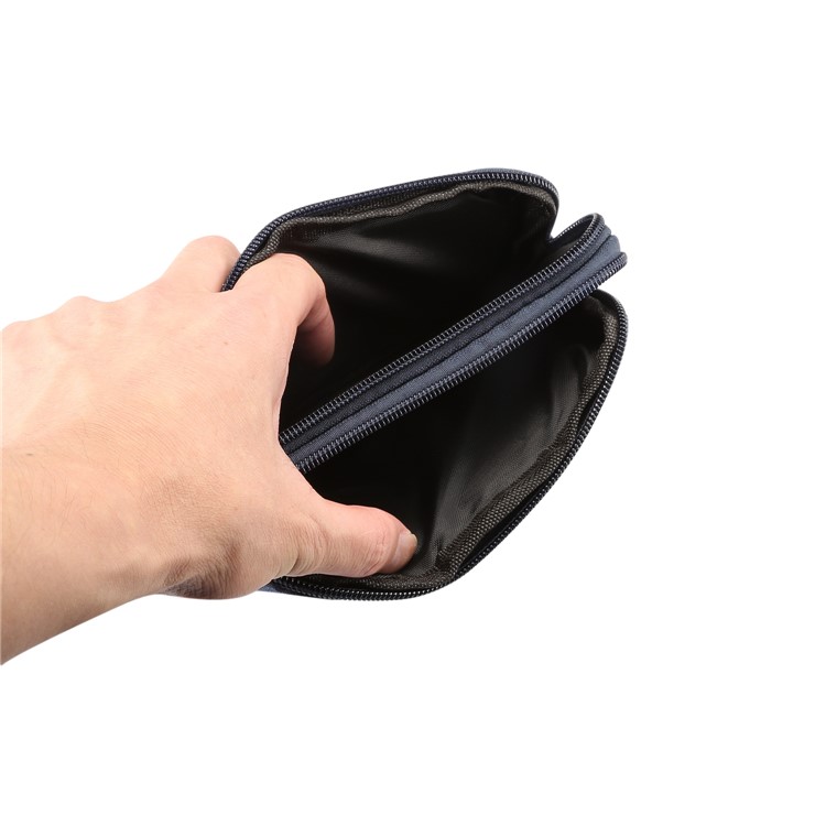6.4 Pulgadas Al Aire Libre Tactical Molle Jeans Paño Bolsa Cintura Paquete Utilidad Gadget Bolso Del Teléfono - Azul-5