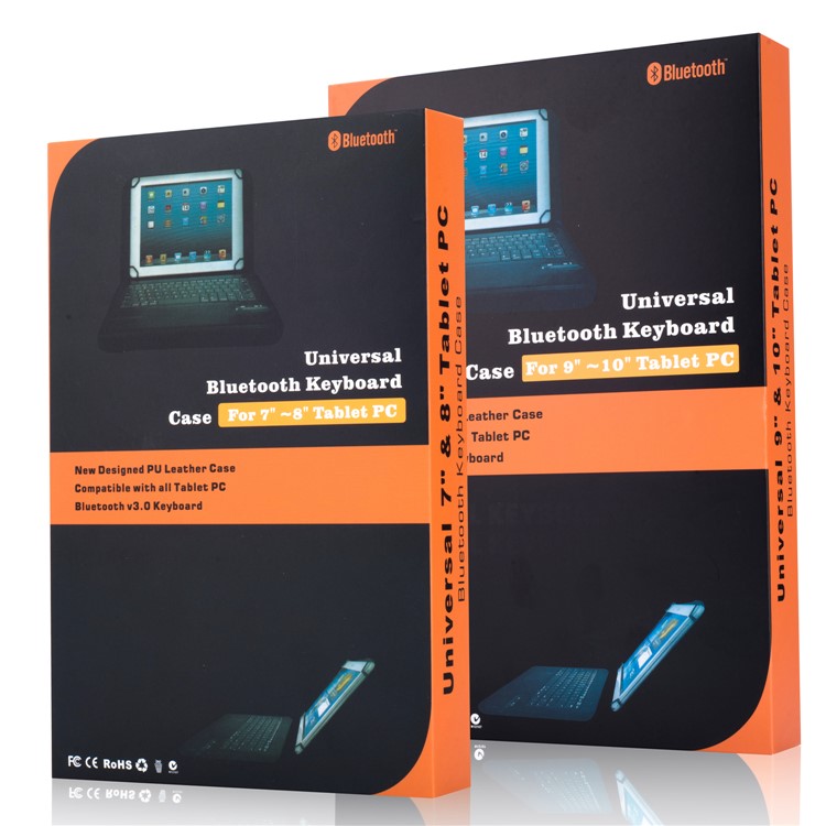 Universal-Lederständerabdeckung Mit Abnehmbarer Bluetooth-Tastatur Für 9 \" - 10 \"Tablet PC-13
