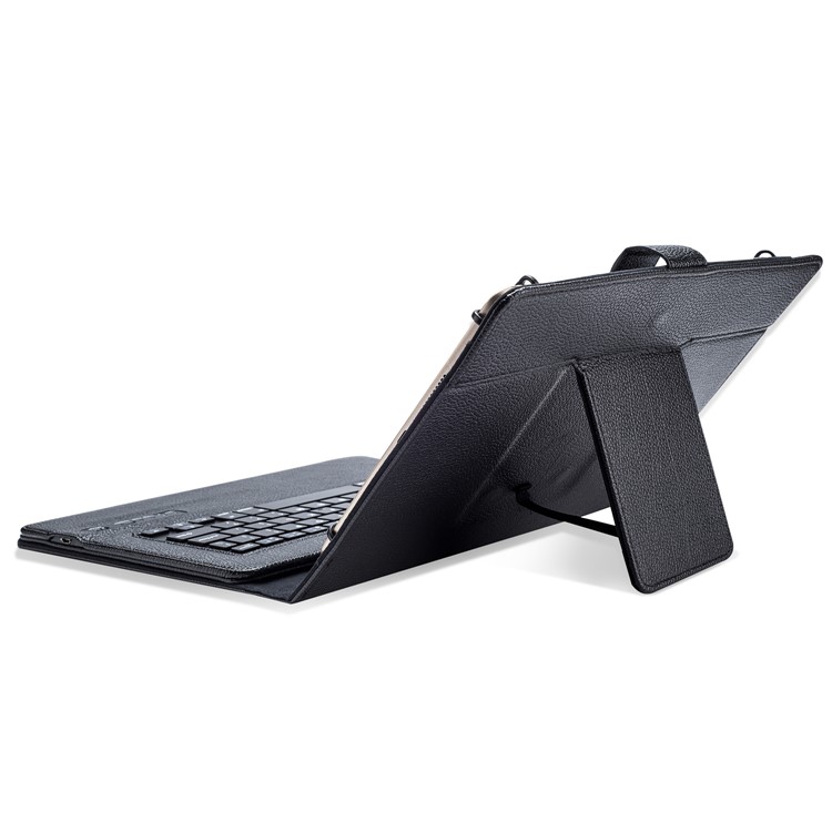Universal-Lederständerabdeckung Mit Abnehmbarer Bluetooth-Tastatur Für 9 \" - 10 \"Tablet PC-2
