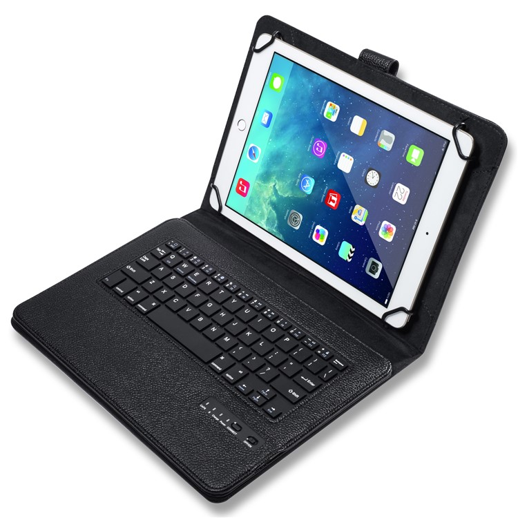 Universal-Lederständerabdeckung Mit Abnehmbarer Bluetooth-Tastatur Für 9 \" - 10 \"Tablet PC-8