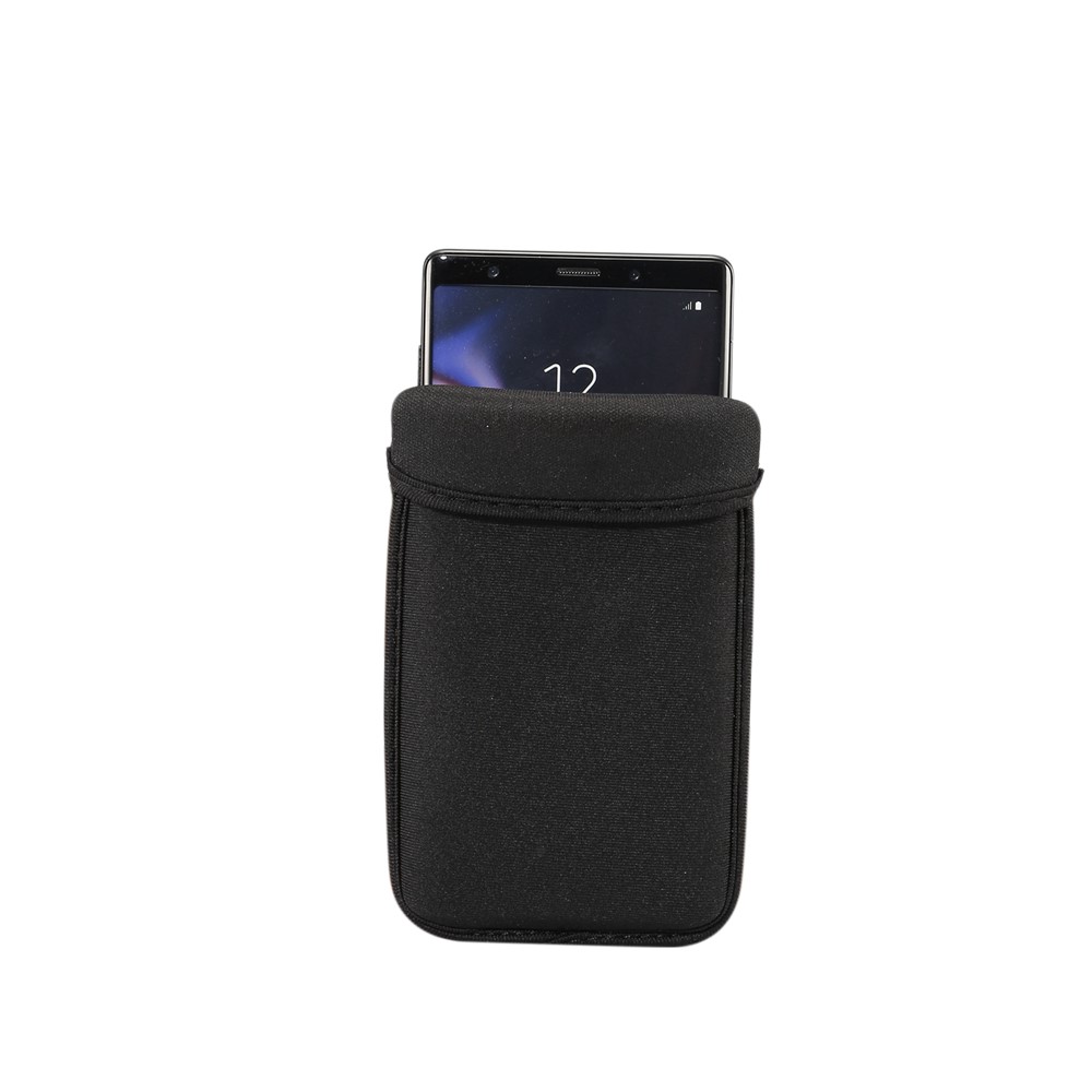Viagem Macia Do Terno De Mergulho Que Leva O Saco À Prova De Choque Do Armazenamento Para A Galáxia Note9 N960 De Samsung / Nota 8 SM-N950 / Estrela A8 - Preto-2