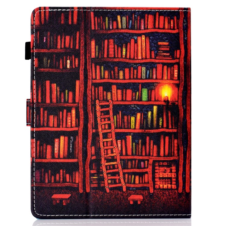 Musterdruck Universal Leder Stand Shell-Hülle Mit Kartensteckplätzen Für 7-Zoll-Tablet-PC - Bücher-3