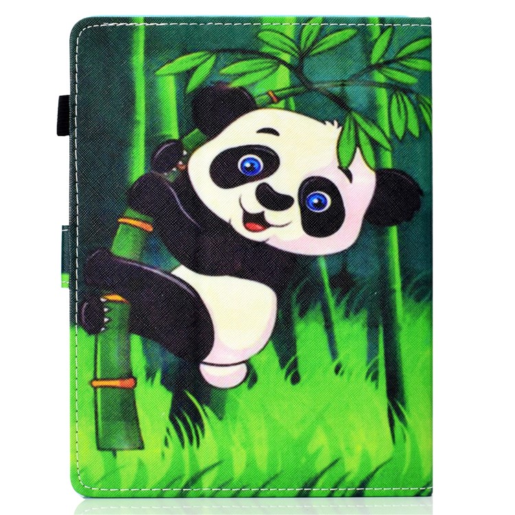 Musterdruck Universal-Magnet-Leder-Standplatz Für 10-Zoll-Tablet-PC - Panda-3